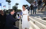 Manuel Valls reçu par Huguette Bello