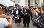 Les avocats en grève Saint-Denis 15 novembre 2018