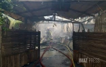 Saint-Paul : incendies en séries à proximité de la quatre voies, la dépendance d'une maison partie en fumée