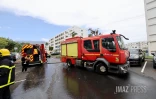 Saint-Denis : un appartement en feu dans le quartier du Chaudron, les pompiers sont sur place