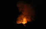 Eruption volcan