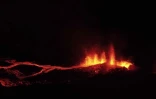 Volcan nuit