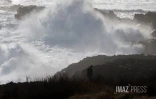 forte houle sur la cote ouest