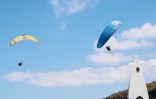 Un concours de parapente Master Accro se de?roule a? Saint-Leu ce dimanche. (Photo RB Imaz Press Re?union)