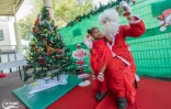 Le Port : le père Noël a rendu visite aux enfants