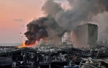 Explosion massive dans le port de Beyrouth, le 4 août 2020 au Liban