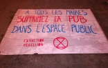 Extinction Rebellion, action à Saint-Leu