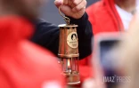 La flamme olympique Réunion