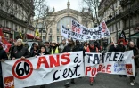 Manifestation à Paris le 28 décembre 2019 contre la réforme des retraites