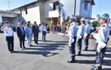 Inauguration de la caserne des pompiers de Saint-André