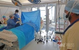 operation au service des grands brulés au CHU nord 