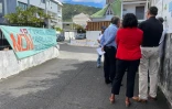 Parc du volcan : l'association Domoun la plaine mobilisée devant le Département 