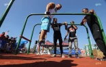Championnat régional street workout au Port, bek la barre 