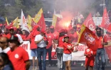 fête du travail, défilé, cortège, CGTR, gilets jaunes, manifestation, Le Port