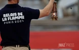 La flamme olympique Réunion