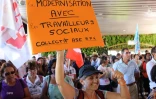 Grève au Conseil départemental