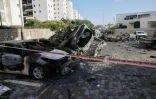 Des roquettes tirées depuis Gaza vers Israël, le 7 octobre 2023 ( AFP / MAHMUD HAMS )