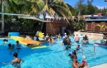 La ville de Saint-Paul a organisé une matinée aquatique pour les parents et les bébés.