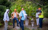 Cinor : les élus de la collectivités visitent les ruches du Grand Prado lors des APIdays