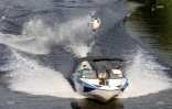 Laura Phily championne de France de figure ski nautique