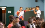 sensibilisation au handicap à l'ecole les baies roses 