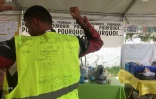 Hommage aux victimes Gilets Jaunes