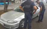 Contrôles routiers à Saint-Denis