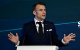 Emmanuel Macron à Riyad, en Arabie saoudite, le 3 décembre 2024