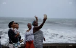 route du littoral saint-denis barachois Emnati cyclone dimanche 20 février 2022 saint benoit
