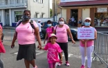 Saint-Benoît : 300 personnes pour la marche rose 