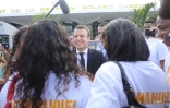 Emmanuel Macron en visite à La Réunion