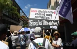 Saint-Denis - Manifestation contre la vie chère et le gouvernement