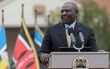 Le président élu du Kenya, William Ruto, donne une conférence de presse à sa résidence officielle suite à la décision de la Cour suprême du Kenya confirmant sa victoire, à Nairobi, le 5 septembre 2022