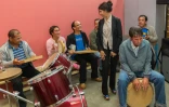 Nassimah Dindar rend visite aux pensionnaires des FOA