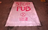 Extinction Rebellion, action à Saint-Leu