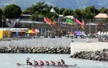 Dragon boats au port 2016