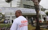 Manifestation contre le RSI