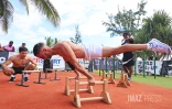 compétition de Street Workout Réunion Cup au Port 