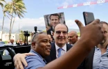 arrivée jean castex gillot campagne présidentielle 2022 emmanuel macron