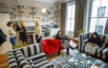 Des membres de l'AllBright, un club privé pour femmes, le 28 février 2018 à Londres
