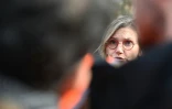 La ministre de la Transition écologique Agnès Pannier-Runacher le 24 janvier 2025 à Hayange, en Moselle