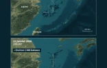 Formations de bateaux chinois en mer de Chine orientale
