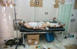 Dans un hôpital de fortune d'un quartier rebelle d'Alep, le 24 septembre 2016
