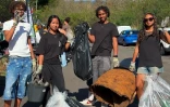 Sainte-Marie : des jeunes de l'association To Be or Not Subir ramassent 6,4 tonnes de déchets