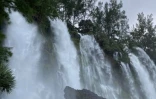 cascade éphémère au Tremblet