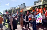 Rectorat : l'intersyndicale manifeste suite au suicide d'une collègue
