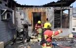 INCENDIE AU PORT OUEST