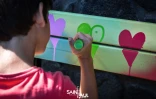 Saint-Paul : un banc pour beaucoup d'amis