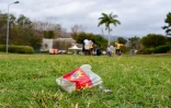 Le Port : opération ramassage de déchets au parc boisé
