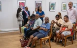 Saint-Paul : inauguration de l'exposition "nou lafay"
